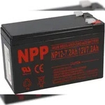 NPP NP12-7.2 AGM Akku 12V 7,2Ah &ndash; passend f&uuml;r USV, Alarm, Notlicht & Medizin