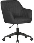 KADIMA DESIGN Schreibtischstuhl MIAMI Anthrazit Stoff Drehstuhl mit Lehne 120...