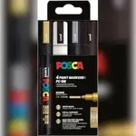 Faber Castell Marker UNI POSCA PC-5M 1,8-2,5 4er SWGS