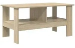 vidaXL Couchtisch Sonoma-Eiche 90 x 50 x 45 cm Holzwerkstoff