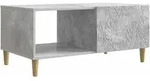 vidaXL Couchtisch Betongrau 90 x 50 x 40 cm Holzwerkstoff