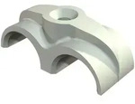 100 Stk. OBO Bettermann Doppel-Nagelschelle 3030 2 2213117