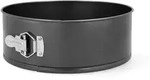 Quid Sweet Grey Abnehmbare Form aus lackiertem Stahl 28x10cm Schwarz
