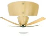 Hunter Deckenventilator Valhalla Buche Hell mit Fernbedienung 132