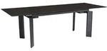 KADIMA DESIGN Esszimmertisch 180x95x77 cm Keramik Glas Esstisch Schwarz,...