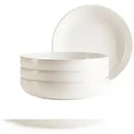 M&Auml;SER Sch&uuml;ssel 22 cm, 4-er Set, WEISS postsicher, Serie UNICO