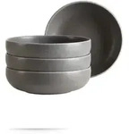 M&Auml;SER Sch&uuml;ssel 16 cm, 4-er Set, ANTHRAZIT postsicher, Serie UNICO