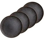 M&Auml;SER Teller flach 28 cm, 4er Set postsicher, Serie POWERFUL
