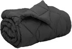 vidaXL Winterbettdecke Anthrazit 200 x 140 cm Mikrofaser