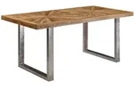 KADIMA DESIGN Esstisch Mango Massivholz Esszimmertisch 200x76,5x100 cm,...