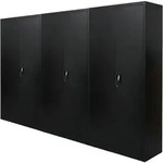 PROREGAL Mega Deal 3x Fl&uuml;gelt&uuml;renschrank ELEPHANT Metall Aktenschrank...