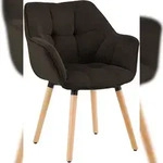 CLP Esszimmerstuhl Milford Cord Cord HBT: 82x63x60 cm dunkelbraun Cord