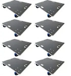 PROREGAL Mega Deal 8x Profi Transportroller HERCULES 80x60cm Traglast 800kg 4