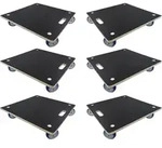 PROREGAL Mega Deal 6x Profi Transportroller HERCULES BxT 58x58cm Traglast 300kg 4
