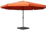 Mendler Sonnenschirm Meran Pro, Gastronomie Marktschirm mit Volant &Oslash; 5m