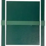 Exacompta 633E 10x Dokumentenmappe mit Balacroneinband, mit Klettverschlussband,