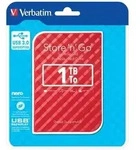 Verbatim Store 'n' Go 1 TB Externe Festplatte 6.35 cm (2.5 Zoll) USB-A (USB 3.2 Gen