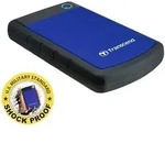Transcend StoreJet 25H3B Festplatte 1 TB USB 3.0 extern ( tragbar ), 2.5"