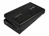 LogiLink Enclosure 3,5 Inch S-SATA HDD USB 3.0 Alu - Speichergehäuse - 3.5"