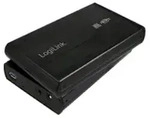 LogiLink Enclosure 3,5 Inch S-SATA HDD USB 3.0 Alu - Speichergeh&auml;use - 3.5"