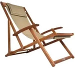 CASARIA&reg; Sonnenliege aus Akazienholz dune 3-fach verstellbar