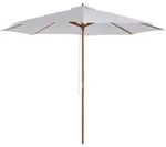 Outsunny - Sonnenschirm - 300 cm - cremewei&szlig;