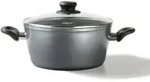 STONELINE&reg; XXL-Bratentopf 28 cm, mit Glasdeckel, Antihaft Bratentopf, Induktion und