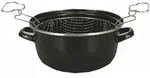 KR&Uuml;GER Pommes-Frites-Topf schwarz, 24 cm