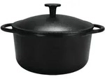 Kr&uuml;ger Fleischtopf Gusseisen Serie Rustica Emailleversiegelt 24cm