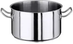 Contacto Kochtopf, niedrig 18 cm, matt poliert
