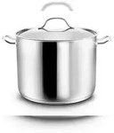 Kopf XXL Induktion Kochtopf Gigantos, &Oslash; 26 cm, H&ouml;he 19 cm, 10 Liter, Edelstahl