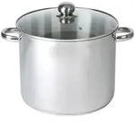 Baumalu Traiteur Inox + Glasdeckel - 30 Cm
