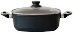 BAF Viereckbr&auml;ter mit Deckel 28x28 cm Gigant line f&uuml;r alle Herdarten