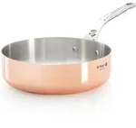 de buyer gerade sauteuse/schmorpfanne, inocuivre, &oslash;20cm 1 st&uuml;ck
