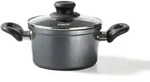 STONELINE&reg; Kochtopf 18 cm, mit Glasdeckel, antihaftbeschichtete Topf, Induktion und