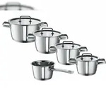 Rohe Germany Culinaria-Topfset Conia, 5-tlg., Edelstahl, induktionsf&auml;hig,