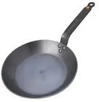 de Buyer | Bratpfanne, Eisen, rund, 32 cm