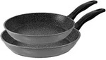 STONELINE&reg; Pfannen-Set, 2-teilig, 20/28 cm, Antihaftbeschichtung, Induktion und