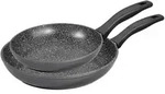 STONELINE&reg; Pfannen-Set, 2-teilig, 24/28 cm, Antihaftbeschichtung, Induktion und