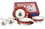 Villeroy & Boch Toy's Delight Breakfast for 2 rot Set 6tlg.