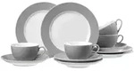 Ritzenhoff & Breker DOPPIO Kaffeeservice 12-teilig Grau