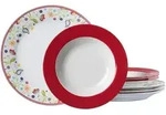 Ritzenhoff & Breker SHANTI DOPPIO Rot Tafelservice 8-teilig