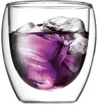 Set aus 2 Mundst&uuml;cken 27 cl - Transparent Rund Bodum Glas