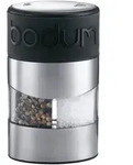 BODUM Pfeffer- und Salzm&uuml;hle Twin schwarz 11002-01