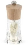 PEUGEOT Meersalzm&uuml;hle OL&Eacute;RON 14cm Acryl Buchenholz Natur Keramikmahlwerk Gew&uuml;rz