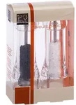 PEUGEOT M&uuml;hlenset TOUL 11cm Acryl Pfefferm&uuml;hle Salzm&uuml;hle Stahlmahlwerk