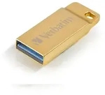 Verbatim Speicherstick, USB 3.2 Gen 1, 16 GB, Metal Executive, gold, 2.5MB/s 17x
