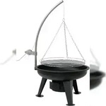 BBQ-Toro Schwenkgrill mit Grillrost &Oslash; 64 cm | Holzkohlegrill, Feuerschale