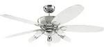 Westinghouse Arius Deckenventilator (&Oslash;) 132 cm Fl&uuml;gelfarbe: Wei&szlig;, Schwarz