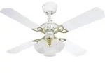 Westinghouse Princess Trio Deckenventilator (&Oslash; x H) 105 cm x 43 cm...
